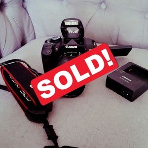 SOLD!!!!!Canon T4i Dslr Camera